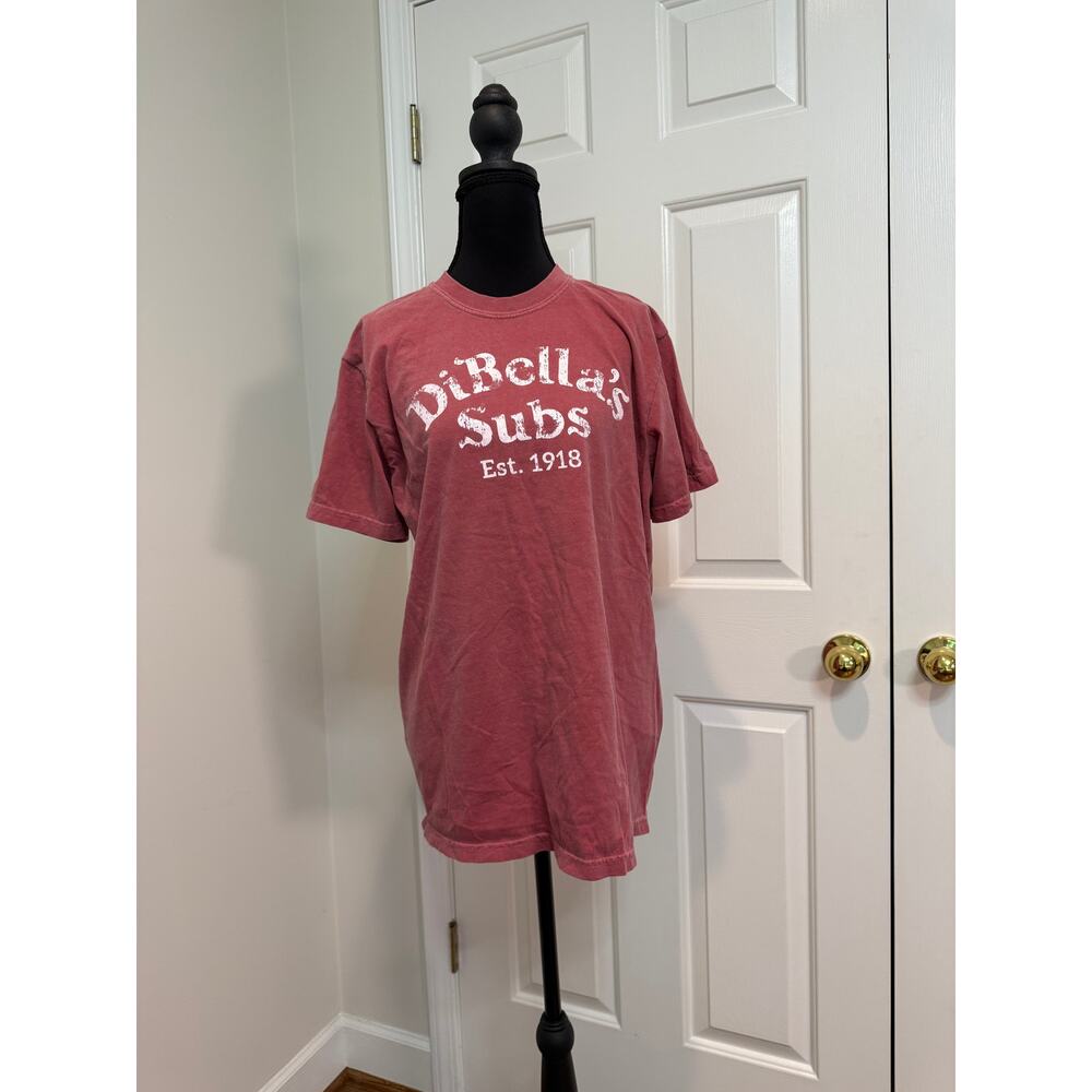 Vintage DiBella's Subs Graphic T-Shirt in Pink